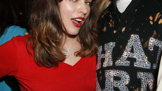 Milla Jovovich & Miss J. Smile With Their Eyes